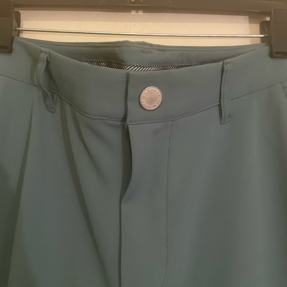 BONOBOS X JUSTIN ROSE GOLF PANTS VENTED GREEN NEW 32 X 34 ATHLETIC HIGHLAND TOUR - Picture 2 of 6
